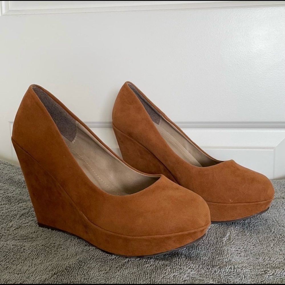Top Moda Faux Suede Platforms